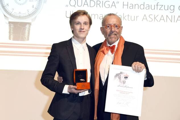 Louis Hofmann und Leonhard R. Müller beim Askania Award 2017 im Ellington Hotel. Berlin, 07.02.2017 Foto:xF.xKernx xFuturexImage