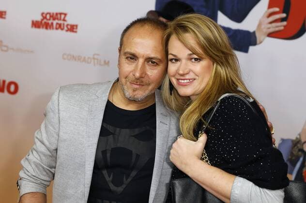 Erdogan Atalay mit Lebensgefährtin Katja Ohneck bei der Premiere des Kinofilms Schatz, nimm Du sie! im Cineplex. Köln, 07.02.2017 Foto:xC.xHardtx xFuturexImage