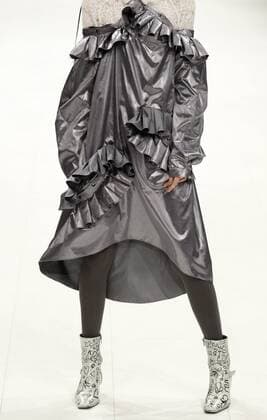 February 8, 2017 - Kiev, Ukraine - A model presents a creation by Ukrainian designer Sofia Rousinovich during the Ukrainian Fashion Week FW 2017 18, at Mystetskyi Arsenal in Kiev, Ukraine, 08 February 2017. The event presents Autumn-Winter 2017 18 collections by Ukrainian and International designers, from 4 to 8 February Kiev Ukraine  - ZUMAn230 20170208_zaa_n230_466 Copyright: xStrx