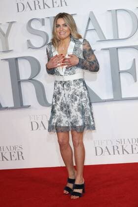 . 09 02 2017. London, United Kingdom. Olivia Cox arriving at the Fifty Shades Darker premiere in London.  xStephenxLockx xi-Imagesx IIM-14352-0001