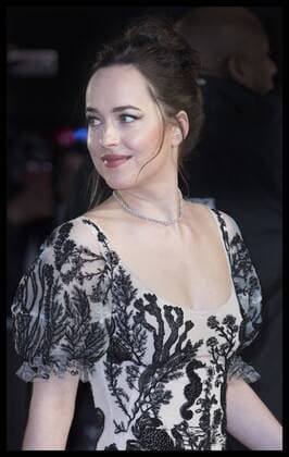 . 09 02 2017. London, United Kingdom. Dakota Johnson arriving at the Fifty Shades Darker premiere in London.  xStephenxLockx xi-Imagesx IIM-14352-0063
