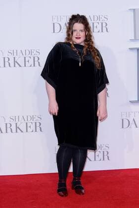 . 09 02 2017. London, United Kingdom. Frances arrives at the Fifty Shades Darker - UK film premiere. Odeon, Leicester Square.  xChrisxJosephx xi-Imagesx IIM-14351-0030