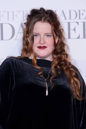 . 09 02 2017. London, United Kingdom. Frances arrives at the Fifty Shades Darker - UK film premiere. Odeon, Leicester Square.  xChrisxJosephx xi-Imagesx IIM-14351-0031