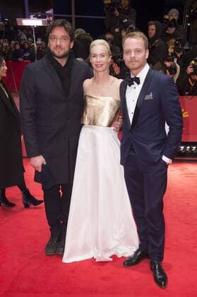 Ronald Zehrfeld, Feo Aladag and Stefan Konarske attending the opening ceremony with the Django premiere at the 67th Berlin International Film Festival Berlinale 2017 at Berlinale Palast on February 9, 2017 in Berlin, Germany. Foto:xF.xKernx xFuturexImage