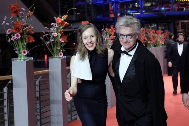Regisseur Wim Wender mit Ehefrau Donata anlässlich der Eröffnung der 67. Berlinale mit dem Film DJANGO 67. Internationale Filmfestspiele Berlin