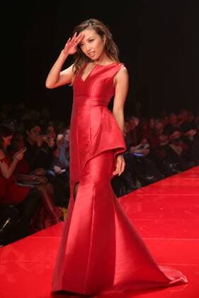 February 9, 2017 - New York, New York, U.S. - JEANNIE MAI attends the American Heart Association s Go Red for Women Red Dress Collection, presented by Macy s.Hammerstein Ballroom,NYC.February 9, 2017.Photos by , Photos Inc.2017 New York U.S. - ZUMAms4_ 20170209_zaf_ms4_003 Copyright: xSoniaxMoskowitzx