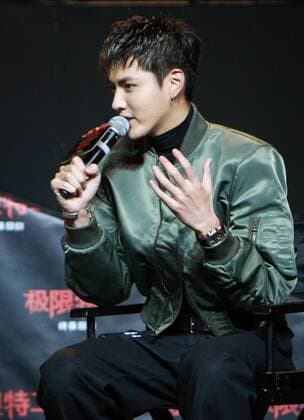 (170210) -- BEIJING, Feb. 9, 2017 -- Actor Kris Wu addresses the premiere of film xXx: The Return of Xander Cage in Beijing, capital of China, Feb. 9, 2017. This Paramount s film, the third one in the xXx franchise, will be screened in the Chinese mainland on Feb. 9. ) (ry) CHINA-BEIJING-FILM-PREMIERE (CN) ZhengxHuansong 