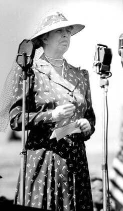 Berühmte Feministinnen, Eleanor Roosevelt Apr. 6, 2005 - ELEANOR ROOSEVELT.SUPPLIED BY - ZUMAg49_ 20050406_gaf_g49_579 Copyright: xGlobexPhotosx