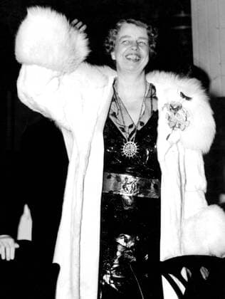 Berühmte Feministinnen, Eleanor Roosevelt Apr. 6, 2005 - ELEANOR ROOSEVELT CELEBRATING THE PRESIDENT S 56TH BIRTHDAY AT THE WARDMAN PARK HOTEL, WASHINGTON, D.C..1 29 1938.1930S.SUPPLIED BY - ZUMAg49_ 20050406_gaf_g49_586 Copyright: xGlobexPhotosx