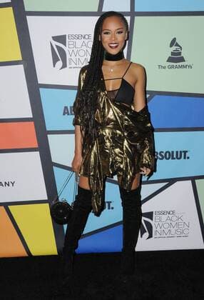 February 9, 2017 - Hollywood, CA, United States - 09 February 2017 - Hollywood, California - Serayah. 8th Annual Essence Black Women In Music held at the NeueHouse Hollywood. Photo Credit: AdMedia Hollywood United States - ZUMAa123 20170209_zaa_a123_076 Copyright: xBirdiexThompsonx