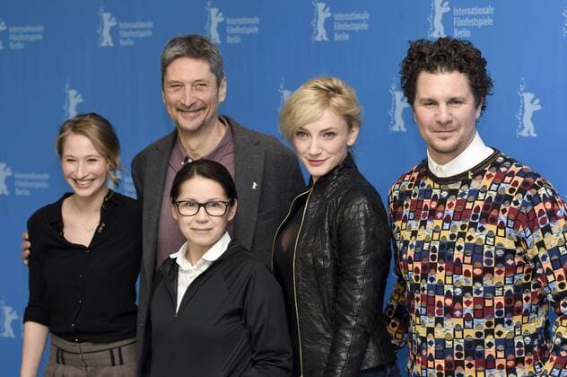Reka Tenki, Geza Morcsanyi, Ildiko Enyedi, Alexandra Borbely and Ervin Nagy during the A Teströl es Lelekröl On Body And Soul photocall at the 67th Berlin International Film Festival Berlinale 2017 on February 10, 2017 in Berlin, Germany. Foto:xC.xNiehausx xFuturexImage