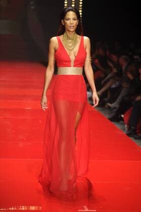 Veronica Webb bei der American Heart Association s Go Red For Women Red Dress Collection Modenschau im Rahmen der New York Fashion Week im Hammerstein Ballroom. New York, 09.02.2017 Foto:xD.xVanxTinex xFuturexImage