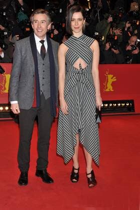 67th Berlin International Film Festival. Festival Internazionale del Cinema di Berlino. Red Carpet film The Dinner . Pictured: Rebecca Hall, Steve Coogan;  Copyright: xLennyx xIPAx xPoolxRoma2x