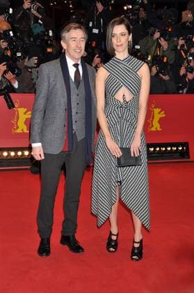 67th Berlin International Film Festival. Festival Internazionale del Cinema di Berlino. Red Carpet film The Dinner . Pictured: Rebecca Hall, Steve Coogan;  Copyright: xLennyx xIPAx xPoolxRoma2x