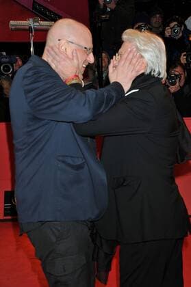 67th Berlin International Film Festival. Festival Internazionale del Cinema di Berlino. Red Carpet film The Dinner . Pictured: Richard Gere, Oren Moverman  Copyright: xLennyx xIPAx xPoolxRoma2x