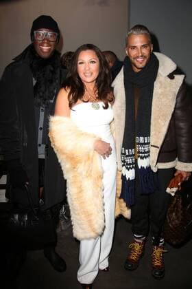 February 10, 2017 - New York, New York, U.S. - MISS J, VANESSA WILLIAMS, JAY MANUEL attend the Pamella Roland F W 2017 Fashion Show.Pier 59, Chelsea Piers, NYC.February 10, 2017.Photos by , Photos Inc.2017 New York U.S. - ZUMAms4_ 20170210_zaf_ms4_006 Copyright: xSoniaxMoskowitzx