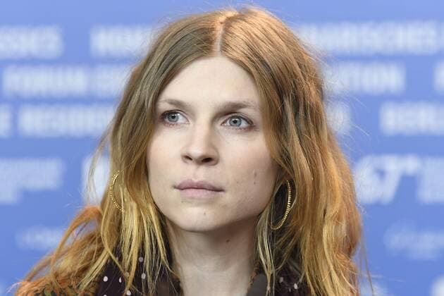 Schauspielerin Clemence Poesy während der Pressekonferenz zum Film FINAL PORTRAIT anlässlich der 67. Berlinale 67. Internationale Filmfestspiele Berlin