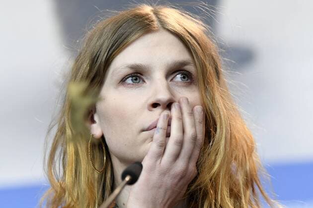 Schauspielerin Clemence Poesy während der Pressekonferenz zum Film FINAL PORTRAIT anlässlich der 67. Berlinale 67. Internationale Filmfestspiele Berlin