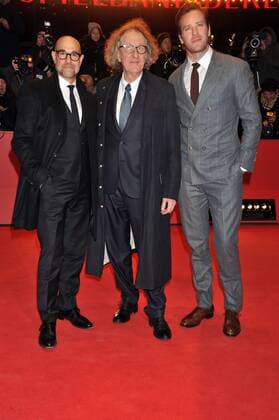 67th Berlin International Film Festival. Red Carpet film Final Portrait . Pictured: Armie Hammer, Joeffery Rush, Stanley Tucci  Copyright: xLennyx xIPAx xPoolxRoma2x