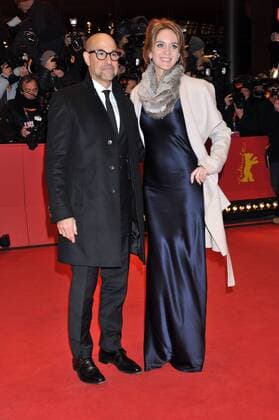 67th Berlin International Film Festival. Red Carpet film Final Portrait . Pictured: Stanley Tucci, Felicity Blunt  Copyright: xLennyx xIPAx xPoolxRoma2x