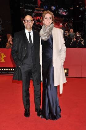 67th Berlin International Film Festival. Red Carpet film Final Portrait . Pictured: Stanley Tucci, Felicity Blunt  Copyright: xLennyx xIPAx xPoolxRoma2x