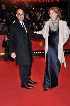 67th Berlin International Film Festival. Festival Internazionale del Cinema di Berlino. Red Carpet film Final Portrait . Pictured: Stanley Tucci, Felicity Blunt  Copyright: xLennyx xIPAx xPoolxRoma2x