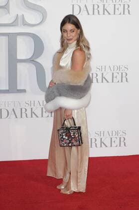 Made In Chelsea reality TV star Louise Thompson attending the Fifty Shades Darker UK premiere, held at London s Odeon Leicester Square. FEBRUARY 9th 2017  GBHx17302