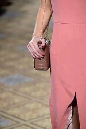 A model walks on the runway at the Christian Siriano fashion show at New York Fashion Week: The Plaza Hotel on February 11, 2017 in New York City.  NYP20170211870 ANDREAxHANKS