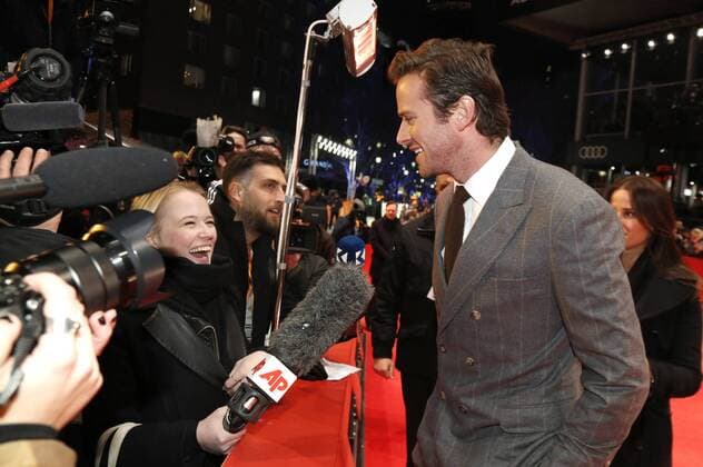 Armie Hammer attending the Final Portraitr premiere at the 67th Berlin International Film Festival Berlinale 2017 at Berlinale Palast on February 11, 2017 in Berlin, Germany. Foto:xD.xBedrosianx xFuturexImage