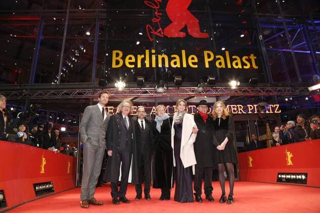 Armie Hammer, Geoffrey Rush, Sylvie Testud, Felicity Blunt, Dieter Kosslick and Clemence Poesy attending the Final Portraitr premiere at the 67th Berlin International Film Festival Berlinale 2017 at Berlinale Palast on February 11, 2017 in Berlin, Germany. Foto:xD.xBedrosianx xFuturexImage