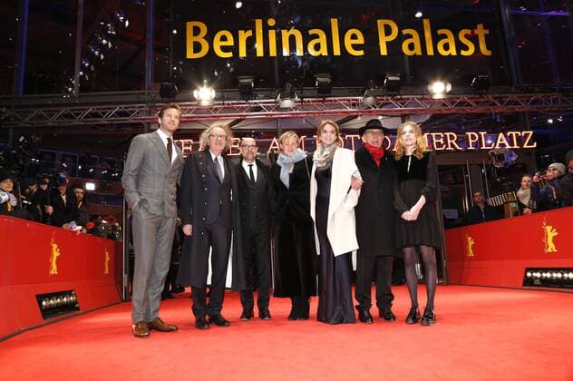 Armie Hammer, Geoffrey Rush, Sylvie Testud, Felicity Blunt, Dieter Kosslick and Clemence Poesy attending the Final Portraitr premiere at the 67th Berlin International Film Festival Berlinale 2017 at Berlinale Palast on February 11, 2017 in Berlin, Germany. Foto:xD.xBedrosianx xFuturexImage