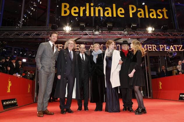 Armie Hammer, Geoffrey Rush, Sylvie Testud, Felicity Blunt, Dieter Kosslick and Clemence Poesy attending the Final Portraitr premiere at the 67th Berlin International Film Festival Berlinale 2017 at Berlinale Palast on February 11, 2017 in Berlin, Germany. Foto:xD.xBedrosianx xFuturexImage
