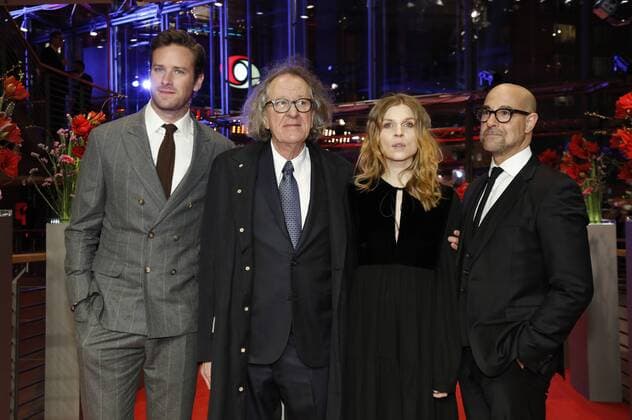 Armie Hammer, Geoffrey Rush, Clemence Poesy and Stanley Tucci attending the Final Portraitr premiere at the 67th Berlin International Film Festival Berlinale 2017 at Berlinale Palast on February 11, 2017 in Berlin, Germany. Foto:xD.xBedrosianx xFuturexImage