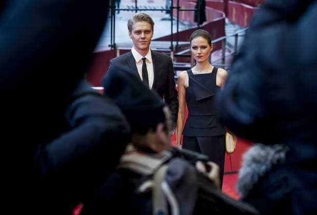 February 12, 2017 - Berlin, Germany - Actress Patrycja Volny and actor Jakub Gierszal attend the Spoor (Pokot) premiere during the 67th Berlinale International Film Festival Berlin at Berlinale Palace on February 12, 2017 in Berlin, Germany. Berlin Germany  - ZUMAn230 20170212_zaa_n230_246 Copyright: xCoolmediax