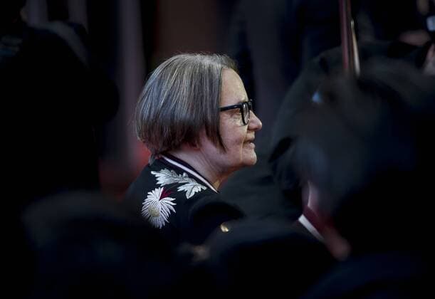 February 12, 2017 - Berlin, Germany - Director Agnieszka Holland attends to The Spoor red carpet during the 67th Berlinale International Film Festival Berlin at Grand Hyatt Hotel on February 12, 2017 in Berlin, Germany. Berlin Germany  - ZUMAn230 20170212_zaa_n230_254 Copyright: xCoolmediax