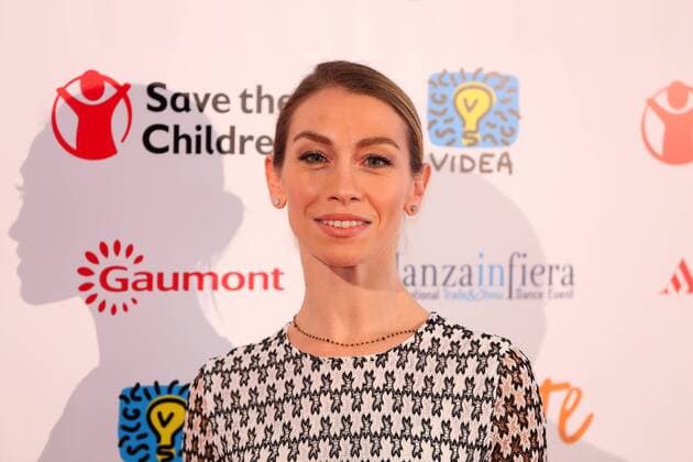 Ballerina Filmpremiere in Rom Italy: Premiere of Ballerina Italian dancer Eleonora Abbagnato during premiere of the animated film Ballerina  MatteoxNardone