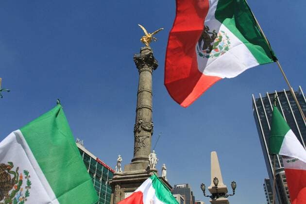 February 12, 2017 - Mexico - EUM20170212NAC33.JPG.CIUDAD DE MEXICO Protests Protestas-Trump.- Anti Trump Proteste in Mexiko City Foto: Agencia EL UNIVERSAL AFBV Mexico  - ZUMAu78_ 20170212_zaf_u78_071 Copyright: xIrvinxOlivaresx