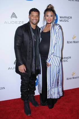 February 12, 2017 - Los Angeles, CA, United States - 12 February 2017 - Los Angeles, California - Russell Wilson, Ciara. Warner Music Group Hosts Annual Grammy Celebration held at Milk Studios. Photo Credit: AdMedia Los Angeles United States - ZUMAa123 20170212_zaa_a123_211 Copyright: xBirdiexThompsonx