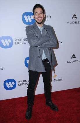 February 13, 2017 - Los Angeles, CA, United States - 12 February 2017 - Los Angeles, California - Mike Shinoda. Warner Music Group Hosts Annual Grammy Celebration held at Milk Studios. Photo Credit: AdMedia Los Angeles United States - ZUMAa123 20170213_zaa_a123_001 Copyright: xBirdiexThompsonx