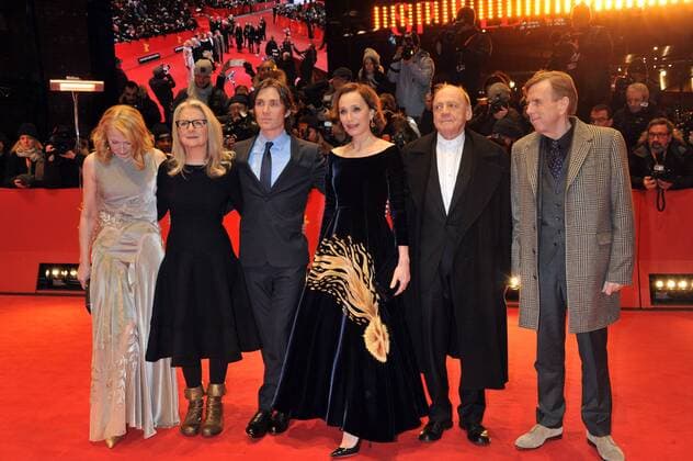 67th Berlin International Film Festival. Festival Internazionale del Cinema di Berlino. Red Carpet film The Party . Pictured: cast  Copyright: xLennyx xIPAx xPoolxRoma2x