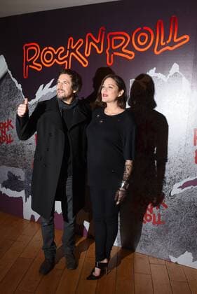 215527 Serge Arnal Starface 2017-02-13 Paris France Premiere du film Rock n Roll a Paris. ARNAL Canet, Guillaume; Cotillard, Marion  Copyright: xSergexArnalx xStarfacex STAR_215527_024