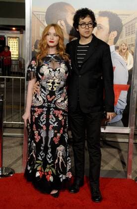 Christina Hendricks & husband Geoffrey Arend FIST FIGHT FILM PREMIERE Los Angeles Patrick Rideaux PicturePerfect