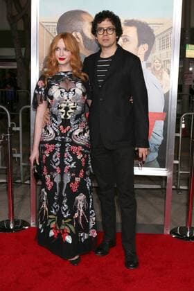 LOS ANGELES - FEB 13: Christina Hendricks, Geoffrey Arend at the Fist Fight Premiere at Village Theater on February 13, 2017 in Westwood, CA  Copyright: xKathyxHutchinsx xIPAx xHutchinsxPhotox