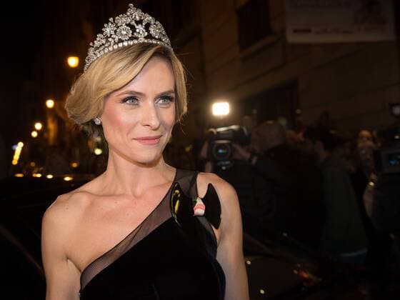 Italy: Premiere of Diana & Lady D Serena Autieri during the premiere of Diana & Lady D  AndreaxBracaglia