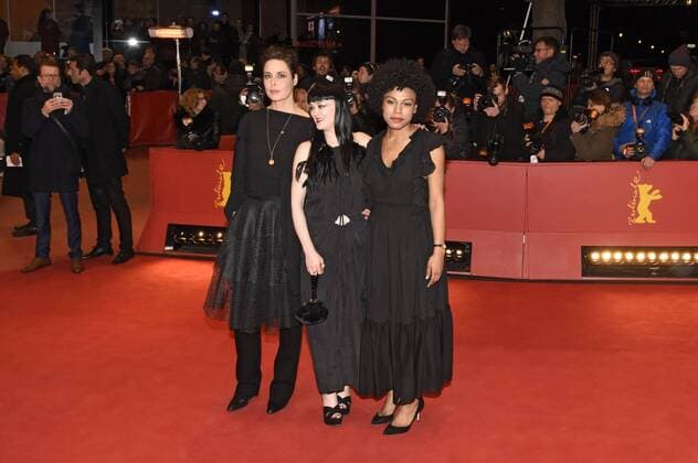 Susanne Wolff, Bronagh Gallagher and Isi Laborde-Edozien attending Return To Montauk premiere at the 67th Berlin International Film Festival Berlinale 2017 at Berlinale Palast on February 15, 2017 in Berlin, Germany. Foto:xC.xNiehausx xFuturexImage
