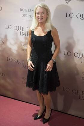Claire Olivia Newman attends to the premiere of the film Lo que de verdad importa in Madrid, Spain. February 15, 2017.  (20170215004)