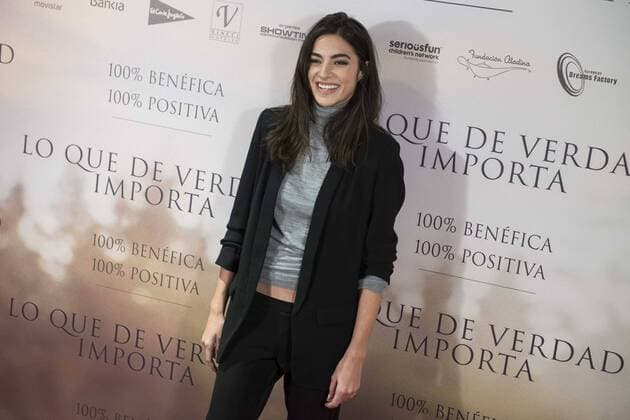 Rocio Crusset attends to the premiere of the film Lo que de verdad importa in Madrid, Spain. February 15, 2017.  (20170215043)