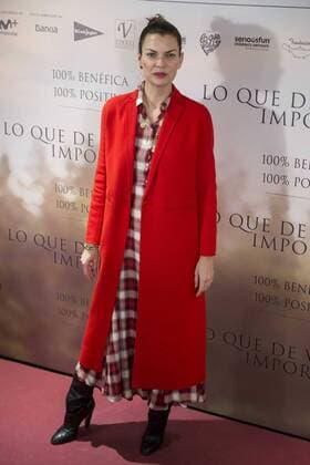 Alejandra Rojas attends to the premiere of the film Lo que de verdad importa in Madrid, Spain. February 15, 2017.  (20170215044)