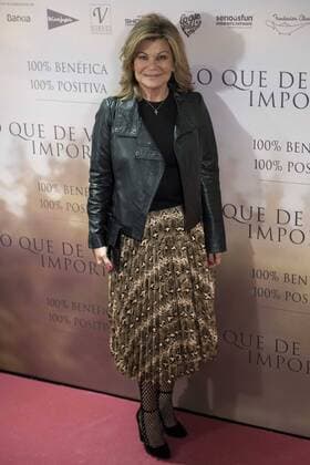 Cari Lapique attends to the premiere of the film Lo que de verdad importa in Madrid, Spain. February 15, 2017.  (20170215031)