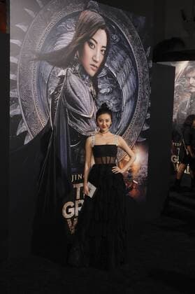 Jing Tian THE GREAT WALL FILM PREMIERE Hollywood Patrick Rideaux PicturePerfect